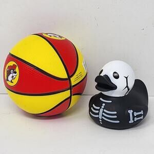 Kids Toy - Texas Goth Rubber Ducky & Buccee's Basketball
